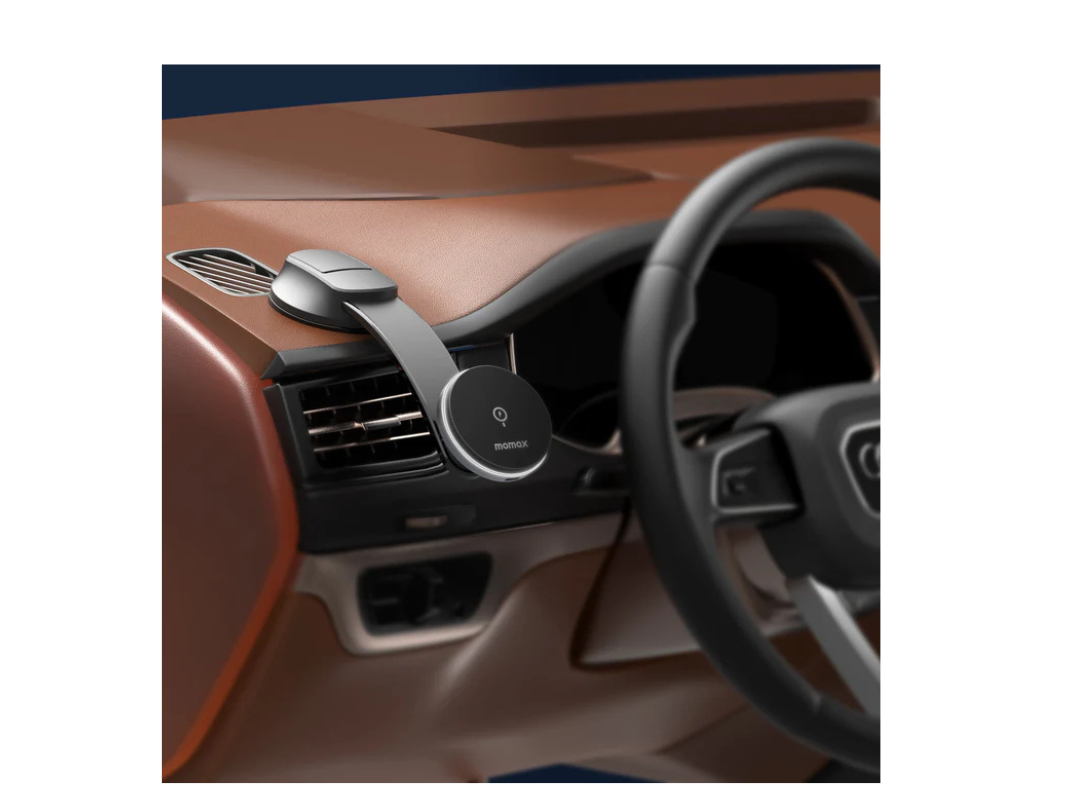 Buy Momax Q.Mag Mount5 Magnetic Wireless Charging Car Mount 15W in Qatar Buy Momax Q.Mag Mount5 Magnetic Wireless Charging Car Mount 15W in Qatar